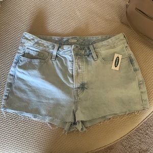 High-rise OG jean shorts from Old Navy, new with tags!